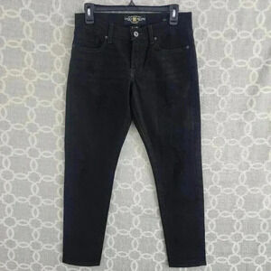 Lucky Brand Sienna Cigarette Stretched Distressed Women's Jeans26 Black